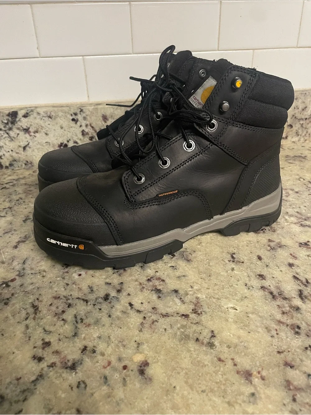 Carhartt Ground Force 6-inch waterproof composite toe work boots men 9 shoe